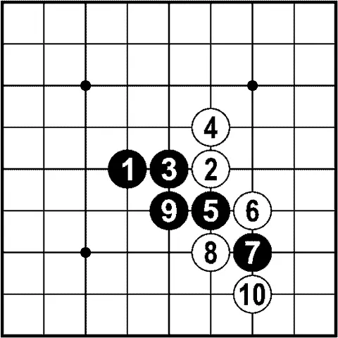 Диаграмма 195 Черные ходом 9 соединяют свои камни Такие камни как черный - фото 388