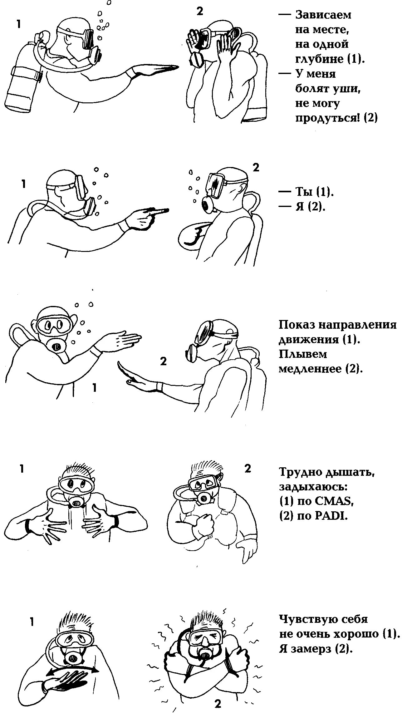 Основные знаки руками Кроме эталонных есть сигналы официально не признанные - фото 30
