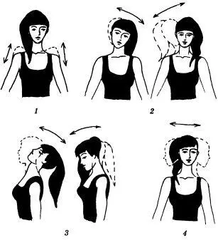 Подготовительное упражнение для спины и живота 5 Наклоните голову вправо - фото 12