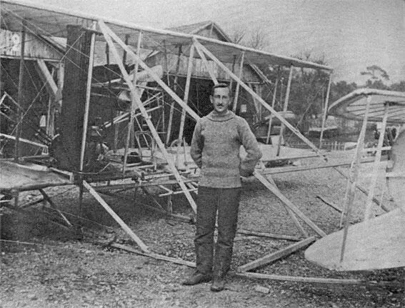 Н Е Попов во время авиационной недели в Канне Весна 1910 г Из семейного - фото 7