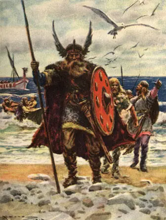 В переводе на русский язык слово викинги означает люди заливов от их - фото 1