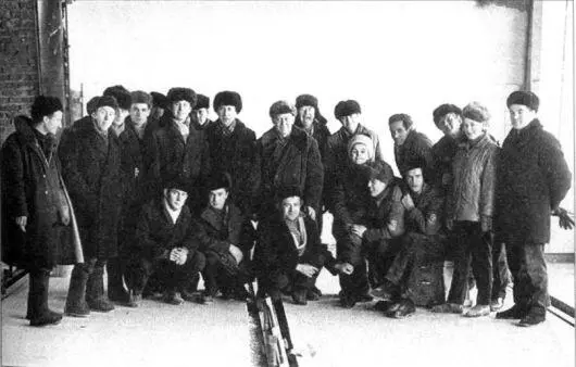 Январь 1972 года На воскреснике по строительству корпуса 50 1972 год - фото 132