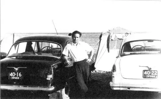 На испытания форкамерной Волги 1965 год Председателем комиссии на - фото 138