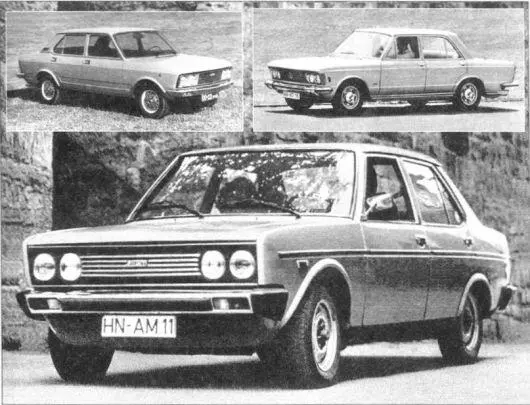 1974 год Последняя массовая классика FIAT модель 131 модернизация - фото 160