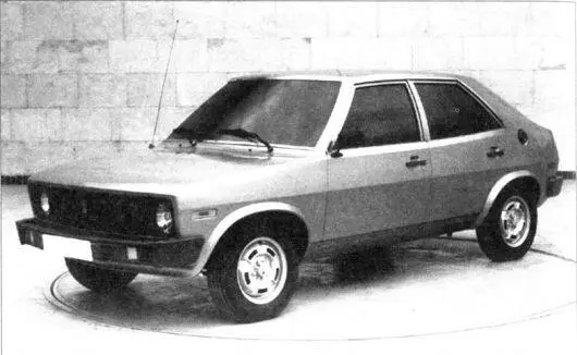 1975 год Гипсовый макет переднеприводника класса FIAT128 проект 1110 - фото 198