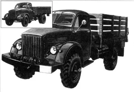 Полноприводник ГАЗ63 с базовым авт ГАЗ51 А так всем стало ясно что погоня - фото 203