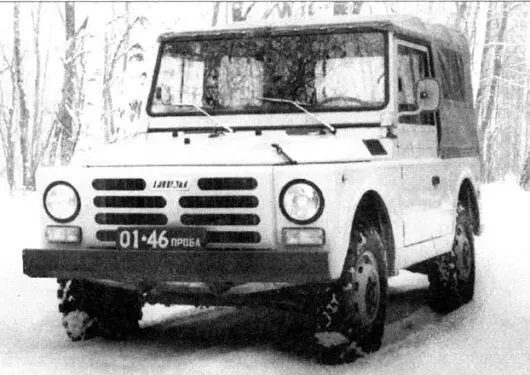 Или такой FIAT Campagnola Компоновка автомобиля Э2121 выполненная Л - фото 206