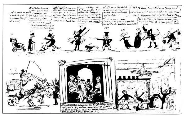Письмо Мопассана к Луи ле Пуатевену от 20 февраля 1875 г с юмористическими - фото 12