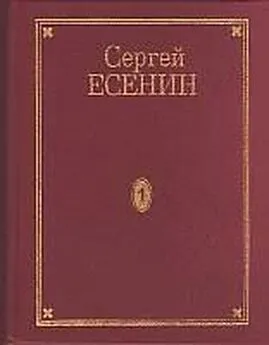 Сергей Есенин - Том 4. Стихотворения, не вошедшие в Собрание сочинений