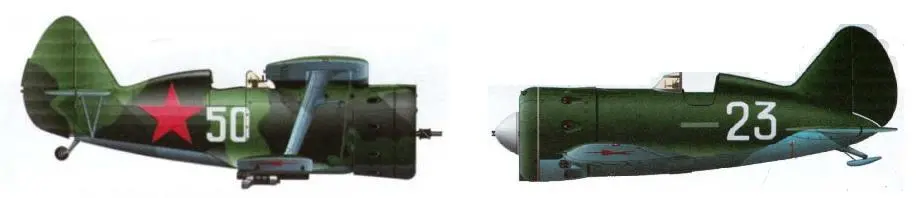 И153 из состава 71го ИАП ВВС КБФ 1942 г И16 из состава 145го ИАП июнь - фото 79