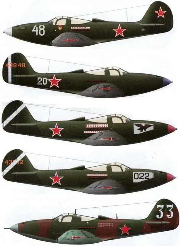 Р39Q Аэрокобра из состава 101го ГИАП лето 1944 г Р39Q Аэрокобра - фото 77
