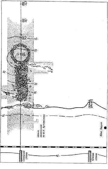 Рис 1 План подводного конца Дербентской стены Реконструкцию стены позволяет - фото 1