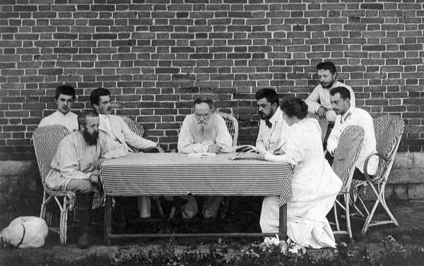 Лев Толстой и его соратники по помощи голодающим 1891 год Рязанская губерния - фото 10