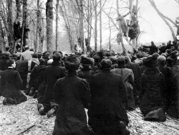 Похороны Толстого в Ясной Поляне 1910 год Могила Льва Толстого в Ясной - фото 28