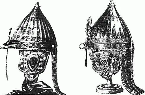 а Шлем Александра Невского Как указывают сами историки на нем арабская - фото 108