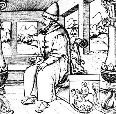 Портрет Василия III сына Иоанна III и отца Иоанна IV Грозного Царица - фото 42