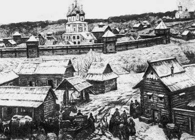 Картина АМ Васнецова Дмитровский кремль Связи Москвы с Новгородом стали - фото 44