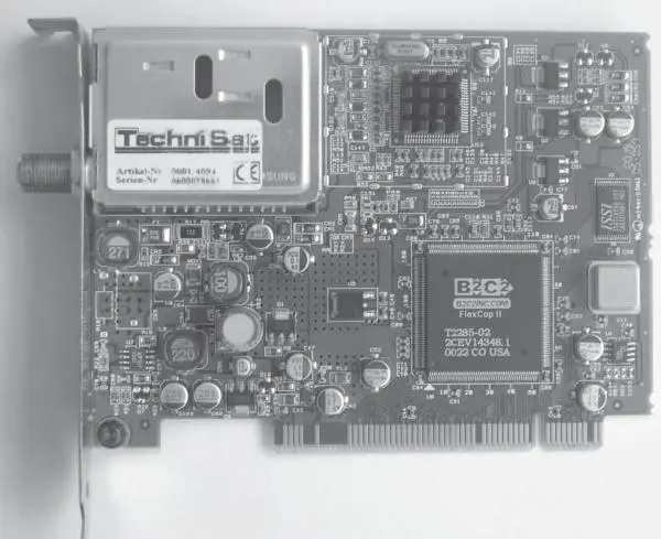 Рис 313Тюнер TechniSat SkyStar 2 Основное преимущество данной карты почти - фото 102