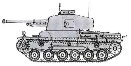 Японский средний танк Чину 1944 г В 1930е гг развитым танкостроением - фото 59