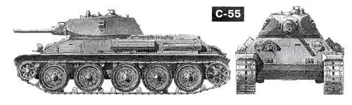 Т3476 Иф образца 1940 г с двумя боковыми люками в корпусе по типу - фото 112