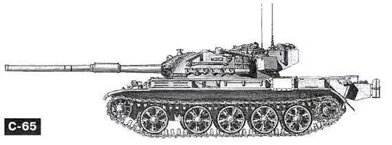 Основной боевой танк T62i вооруженный английской 105мм пушкой L7A1 - фото 144