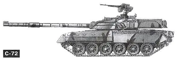 Танк Т72МП модернизированный на Украине Т72 со 120мм орудием и французским - фото 167