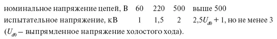 В качестве номинального напряжения изоляции принимается наибольшее из - фото 59