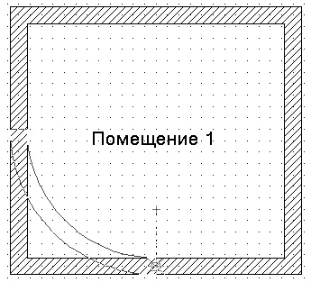 Рис 116Построение скругления двух стен Примечание При создании любых стен - фото 69