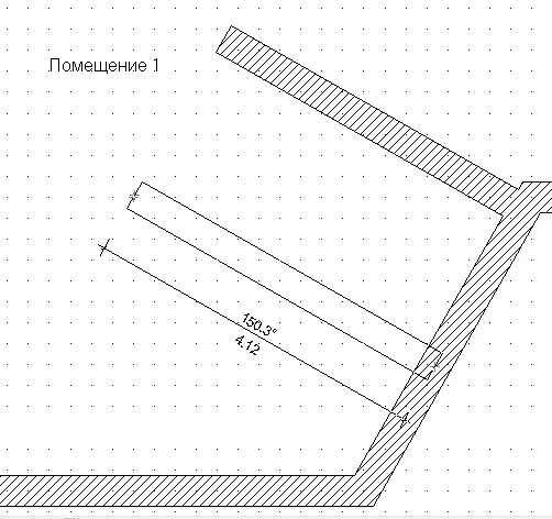 Рис 156Построение двух перпендикулярных стен 4 Перейдите в режим Установить - фото 173