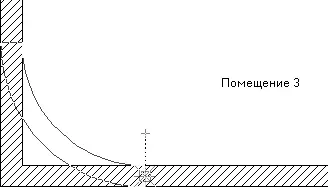 Рис 158Скругление двух стен Растяните фантом до нужного радиуса и еще раз - фото 178