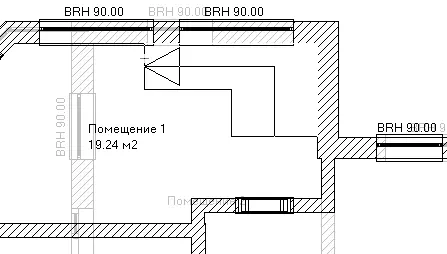 Рис 192Указание габаритных точек лестницы 5 Щелкнув кнопкой мыши вы - фото 219