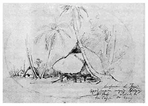 Хижина в Богати Рис Н Н МиклухоМаклая 31 августа 1872 г 31 августа - фото 48