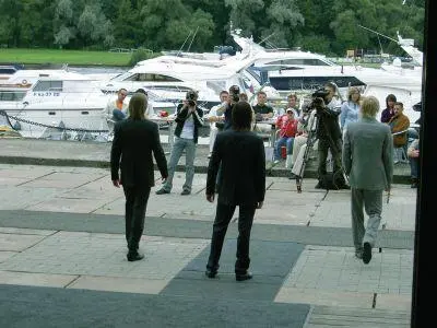 Дефиле в Яхтклубе Морской на Фестивале клубного спорта 2005 Светский - фото 20