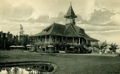 Виши Клабхаус гольфклуба Оригинальная открытка 1910 г Таганрогский - фото 23