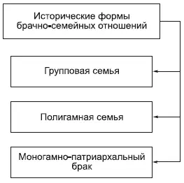 Брачносемейные отношения исторически изменяются Рассмотрим основные этапы - фото 102
