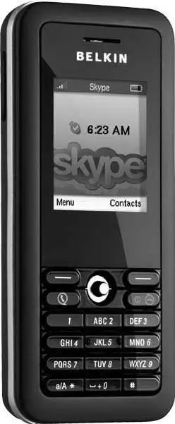 Рис 210Сертифицированный Skypeтелефон F1PP000GNSK с технологией WiFi - фото 12