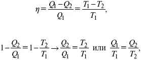 где Q Т приведенное тепло Q 1Т 1 приведенное тепло нагревателя Q 2 T - фото 66