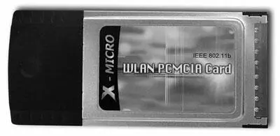 Рис 47 Сетевая карта WiFi выполненная в формате PC Card Примечание - фото 24