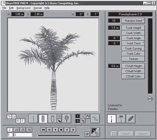 Рис 919Главное окно программы OnyxTREE PALM Однако в данной программе в - фото 102