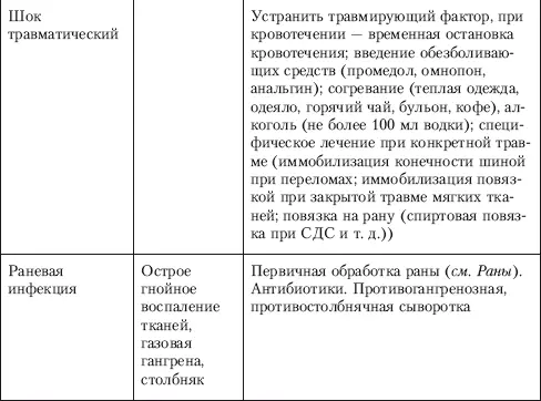 Первую медицинскую помощь при механических травмах можно условно разделить на - фото 28