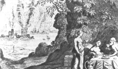 Гибель Содома Гравюра на меди Маттеуса Мериана 15931650 Не был ли город - фото 45