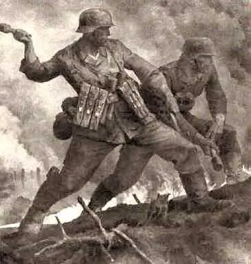 Kämpfer by Rudolf Lipus 1943 В начале 1944 г из Ленинграда который - фото 60
