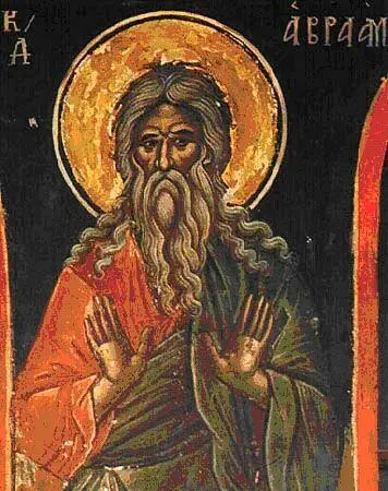 Рис 2 Икона Святой праотец Авраам Как мы можем видеть АвраамЕврей - фото 3