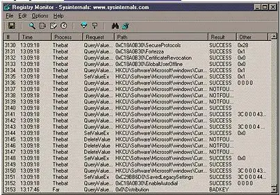 Эта программа позволяет отследить ВСЕ обращения к реестру Неважно что вы - фото 18