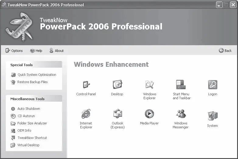Рис 39 Значки категорий настройки Windows Рис 310 Окно настройки - фото 50