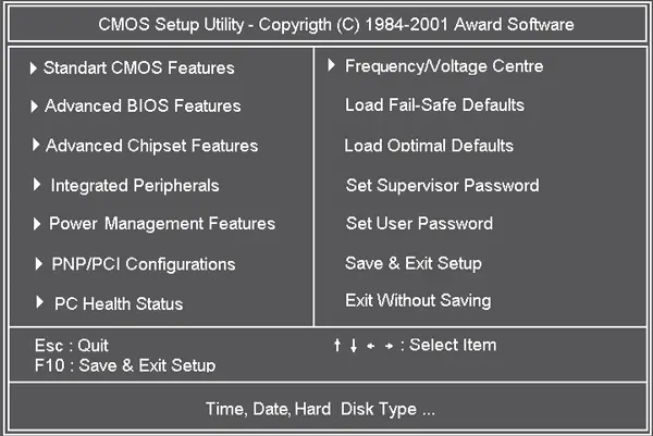 Рис 121AwardBIOS Рис 122AMBIOS Настройки BIOS Настройки BIOS можно - фото 120