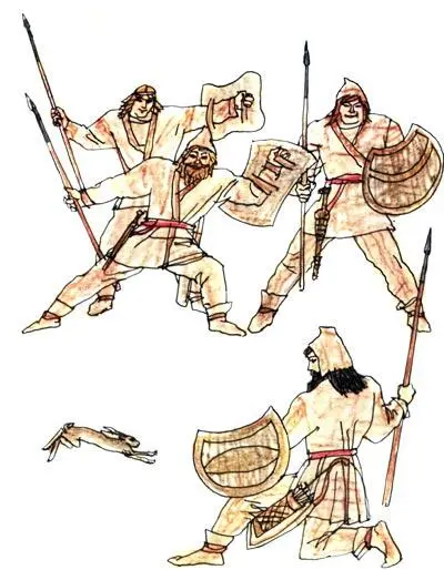Персы воспользовались суматохой возникшей в рядах скифского войска и - фото 32