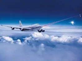 Рис 8 Лазерная установка самолета Boeing 747400F YAL1A в действии - фото 8
