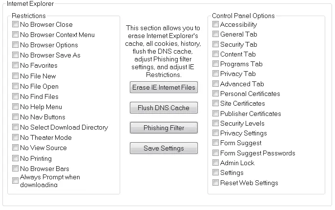 Рис 515 Подраздел Internet Explorer раздела Tweaks С помощью данного раздела - фото 86
