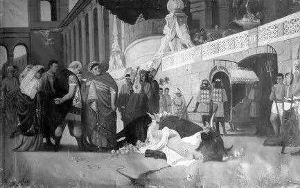 Нерон во время посещения цирка Утверждают что на все эти безумные расходы - фото 237